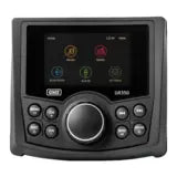 GME GR350BTB AM/FM Marine Stereo w/ Bluetooth & USB/AUX Input - Black GMS