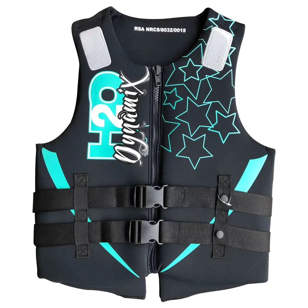 H2O Dynamix LADIES Neoprene Life Jacket - Turqouise H20 Dynamix