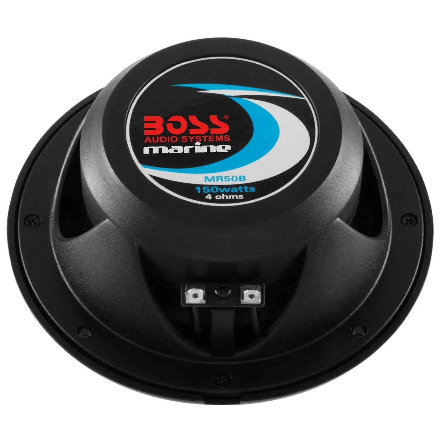 Boss Audio Speakers 150W Pair (Black) MR50 WaterSports Mania