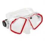 Aqualung Hawkeye SN Snorkeling Mask – Red WaterSports Mania