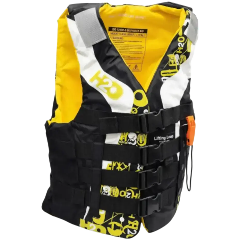 H2O Dynamix Nylon Life Jacket - Yellow H20 Dynamix