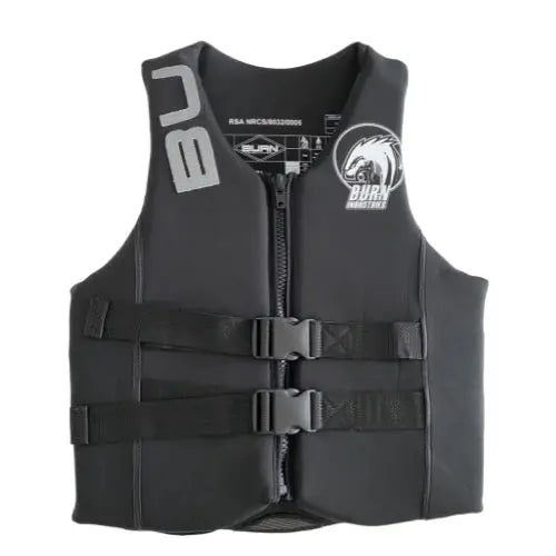 Burn Ski Vest Black Neoprene Burn