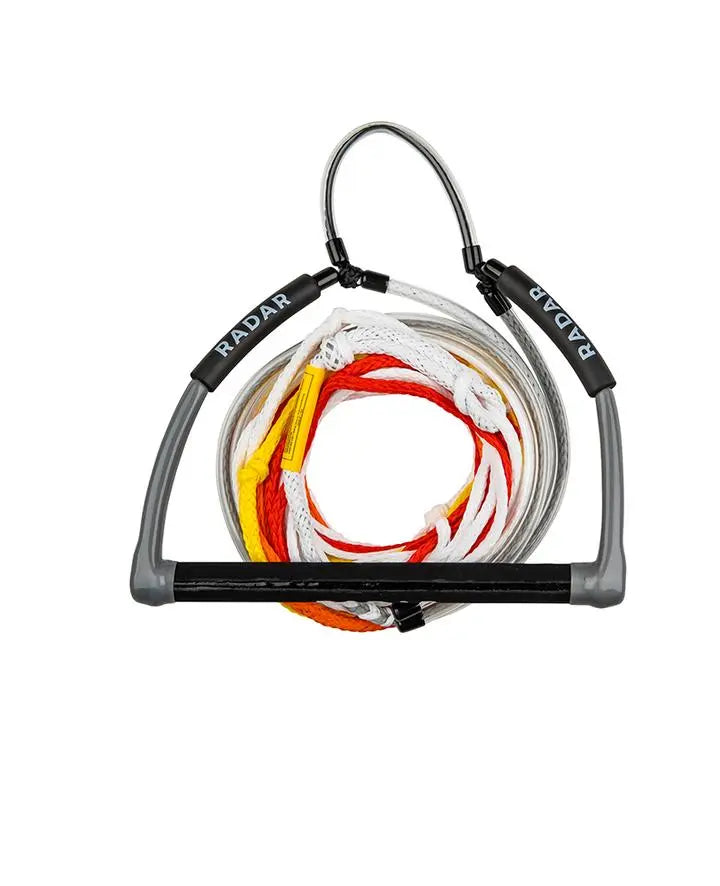 RADAR DEEP V 15” DIAMOND GRIP WATER SKI HANDLE SILVER/WHITE Radar