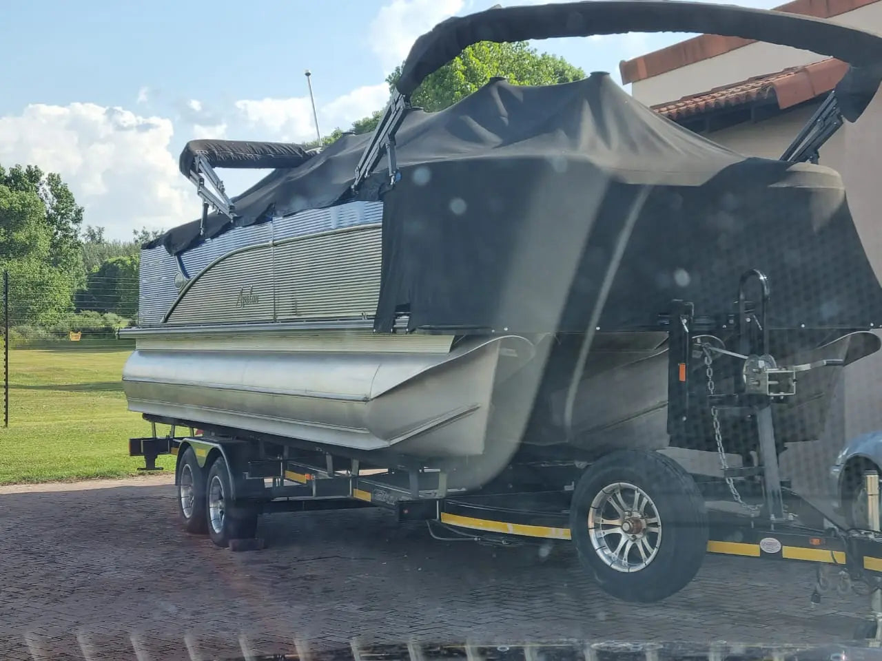 24ft Pontoon Clip-on Mooring Cover WaterSports Mania