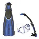 Duetto Snorkel Pack Blue Aqualung