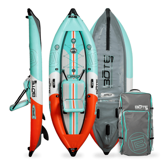 Zeppelin Aero 10′ Classic Seafoam Inflatable Kayak