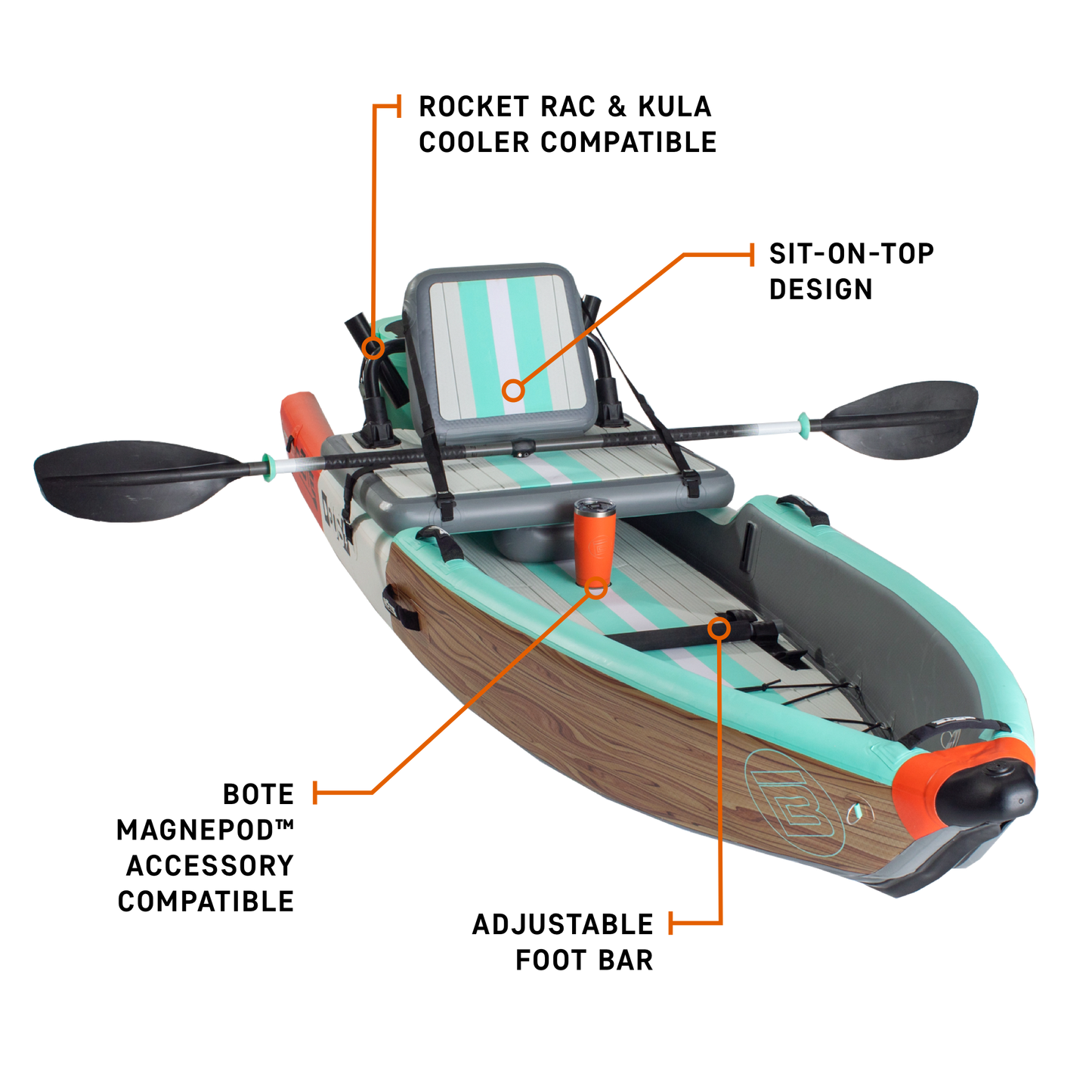 DEUS Aero 11′ Classic Cypress Inflatable Kayak