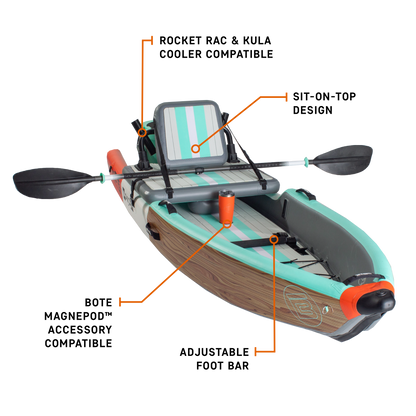 DEUS Aero 11′ Classic Cypress Inflatable Kayak