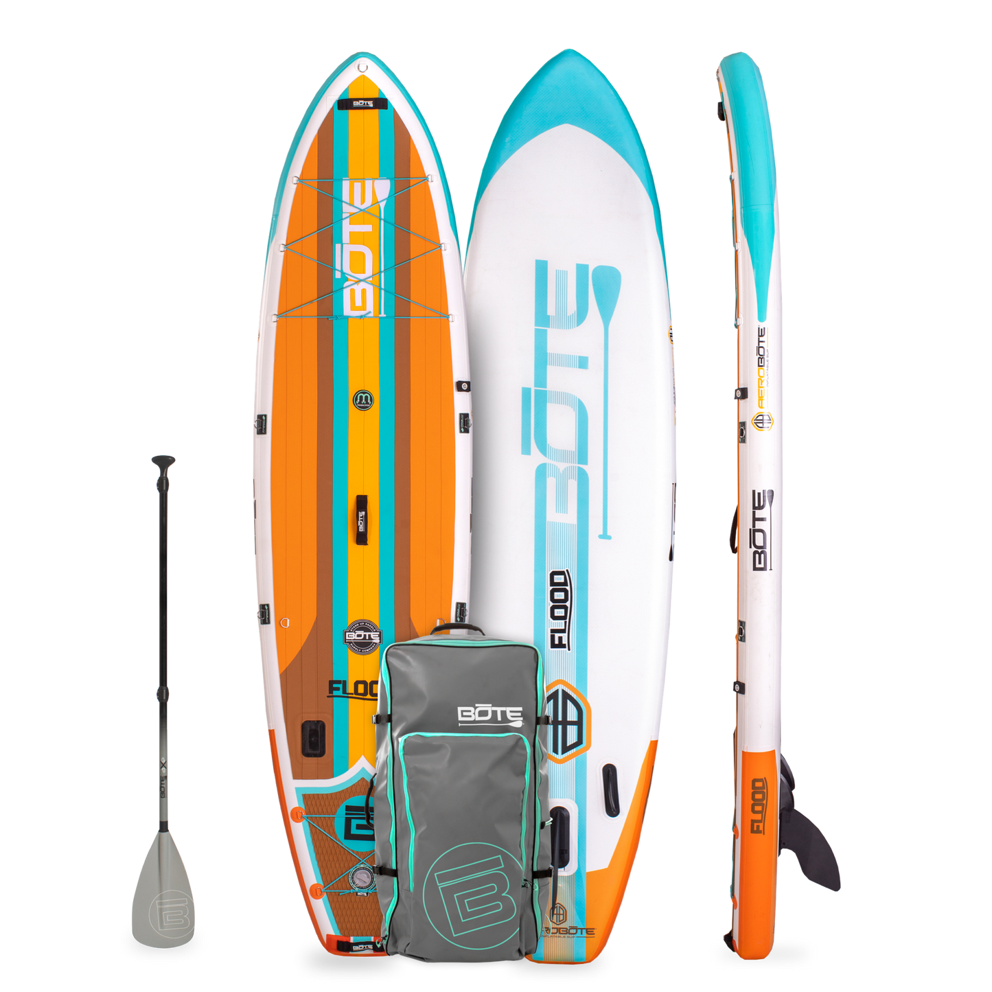 Flood Aero 11′ Full Trax Ochre Inflatable Paddle Board