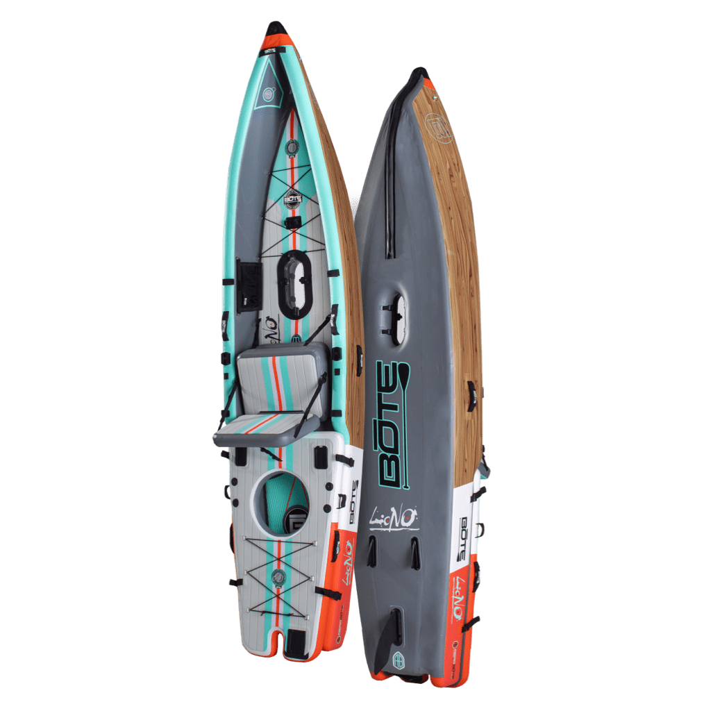 LONO Aero 12′6″ Classic Cypress Inflatable Kayak