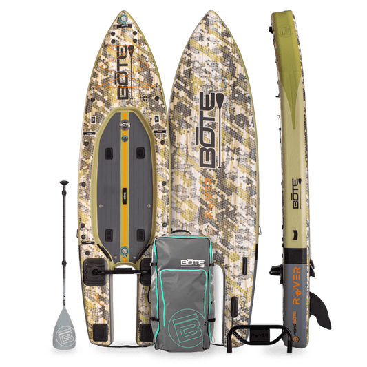 Rover Aero 12′6″ Verge Camo Inflatable Micro Skiff