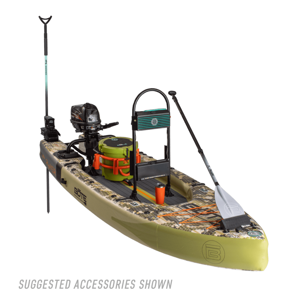 Rover Aero 12′6″ Verge Camo Inflatable Micro Skiff