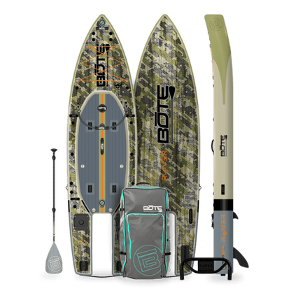 Rover Aero 12′6″ Verge Camo Inflatable Micro Skiff