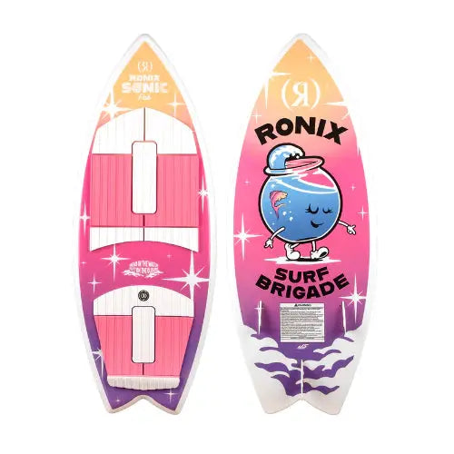 Ronix Girls Sonic Fish Pink Wakesurfer 3'9 Ronix