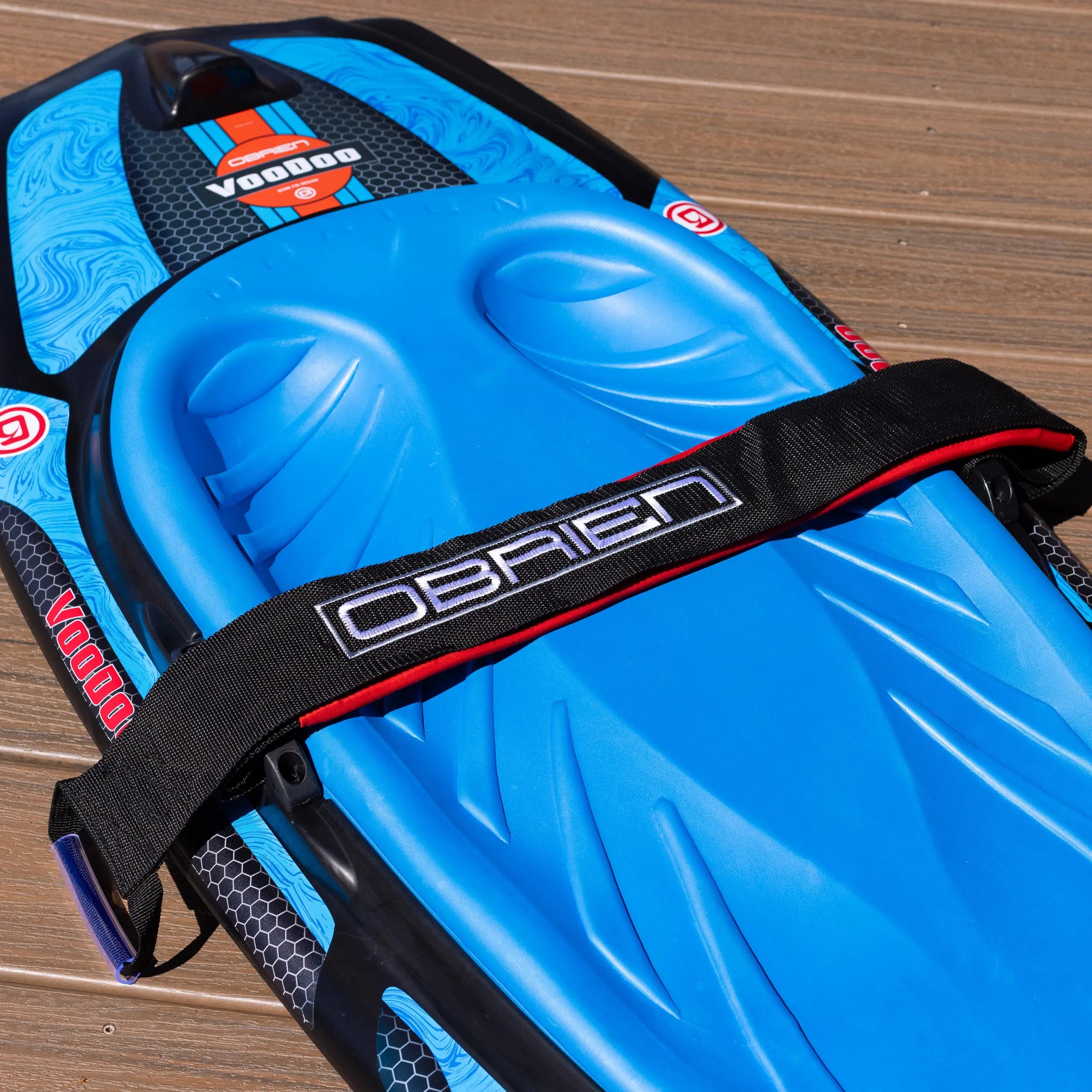 サーフィン・ボディボード DESTINATION 9'6 MEDIUM WAVE KNEE CUFF O'Brien Voodoo Kneeboard - WaterSports Mania