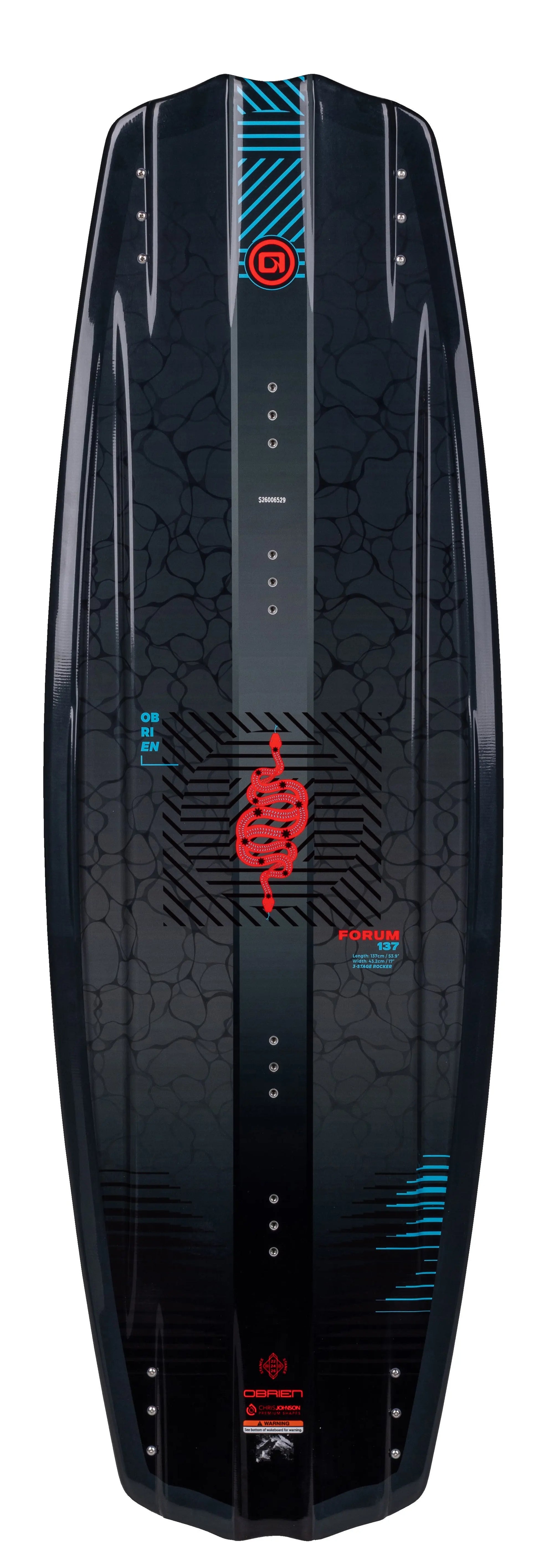 O'Brien Forum Wakeboard with Clutch Combo OBrien