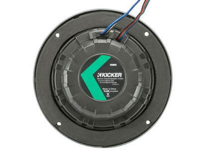 Kicker KM 6.5" 4Ω LED Coaxial Speaker