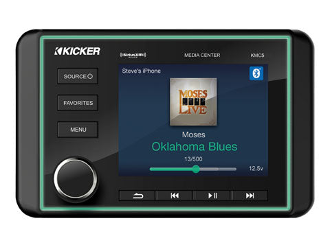 Kicker KMC5 Premium Marine Media Center