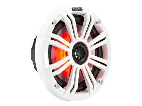 Kicker KM 6.5" 4Ω LED Coaxial Speaker