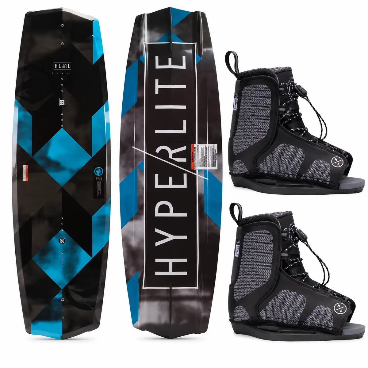 Hyperlite State 2.0 Wakeboard 135 with Remix 4-8 Hyperlite