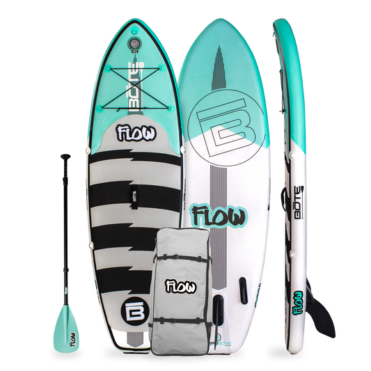 KIDS Flow Aero 8′ Native Stripes Inflatable Paddle Board