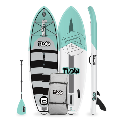 KIDS Flow Aero 8′ Native Stripes Inflatable Paddle Board