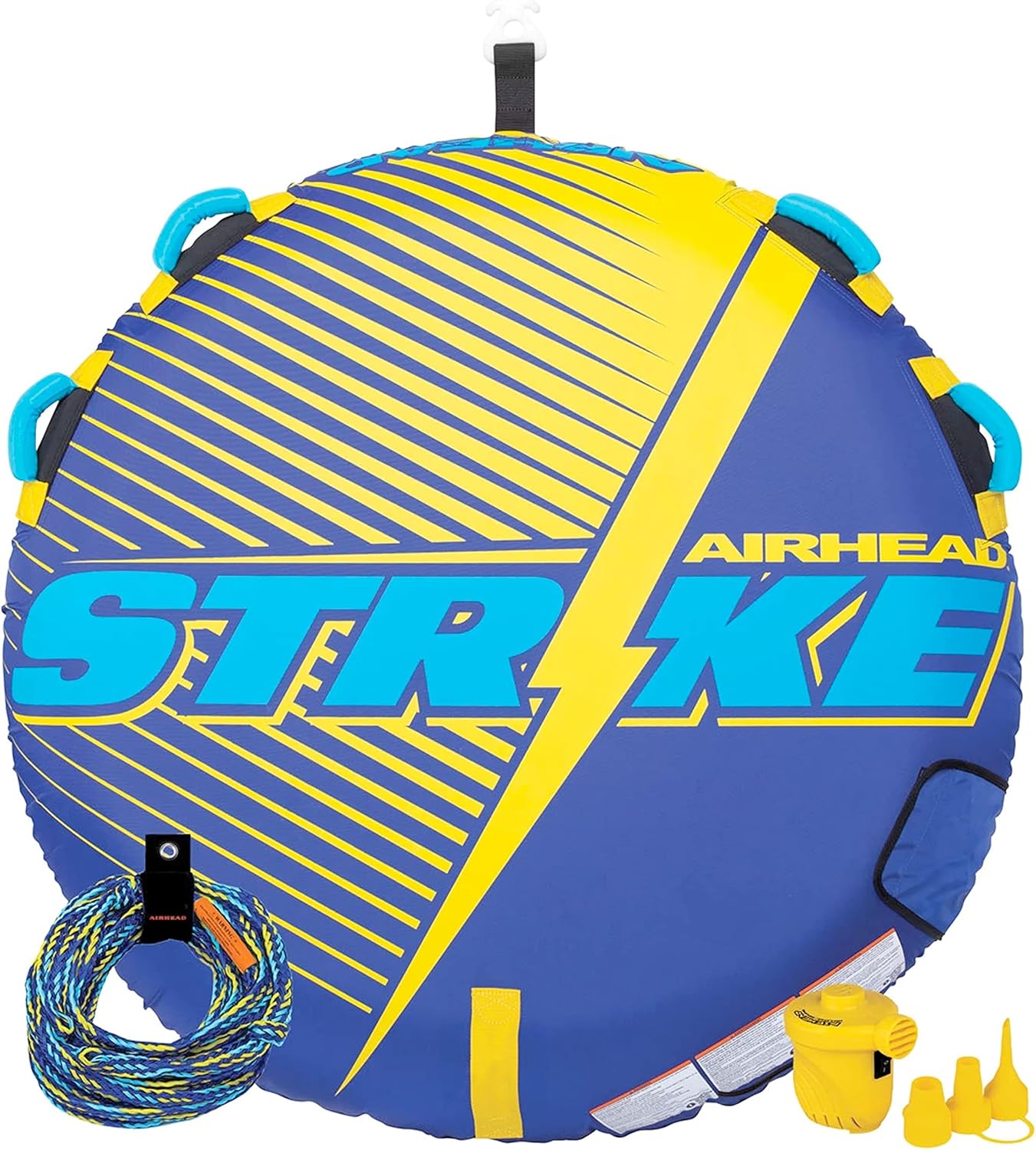 Airhead Strike - 1 Rider Tube Kit with Rope and Pump Airhead