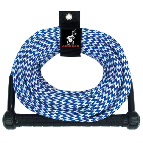 Airhead 1 section Ski Rope with Tractor Grip Handle 75 FT.