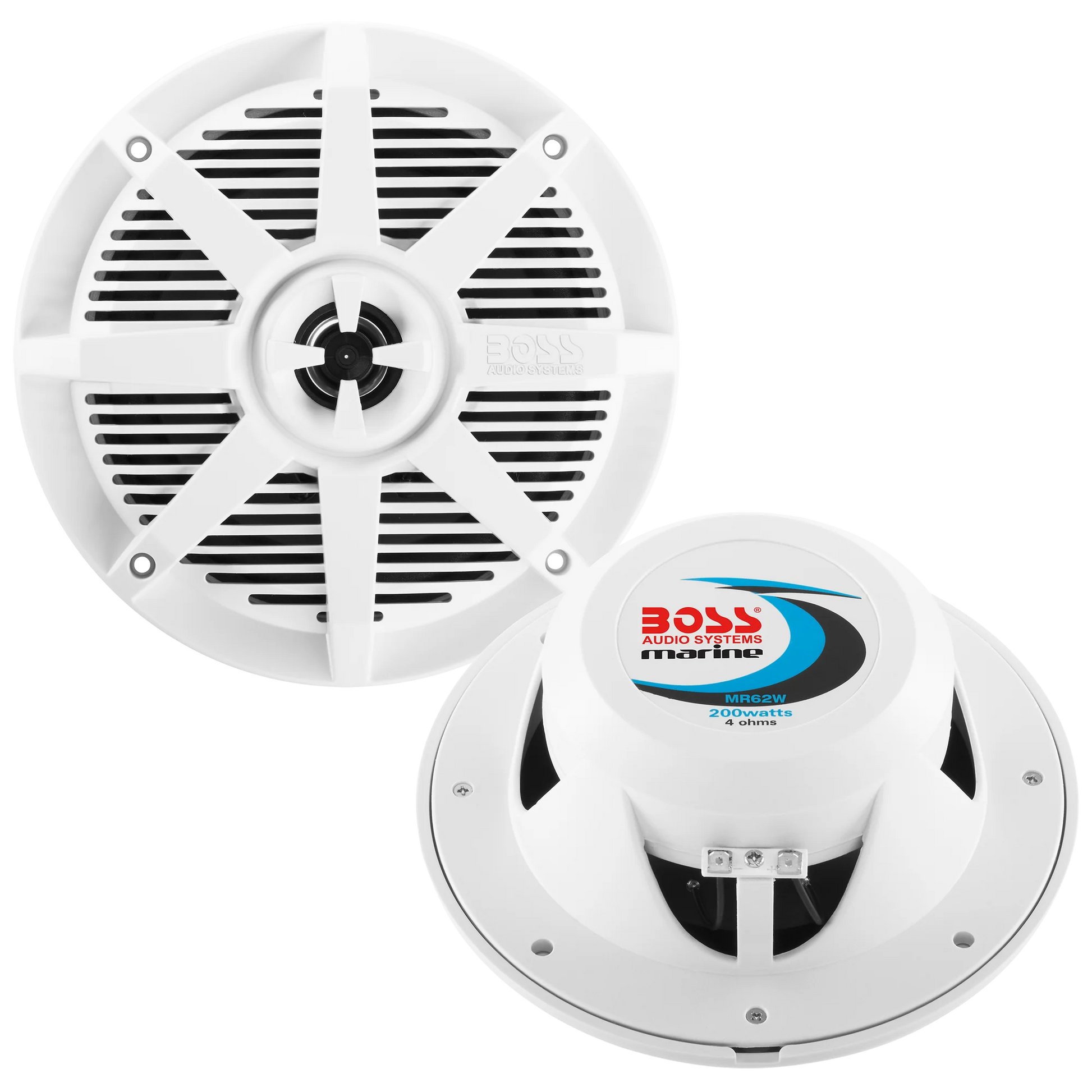 Boss Audio Speakers 200W Pair MR62W WaterSports Mania