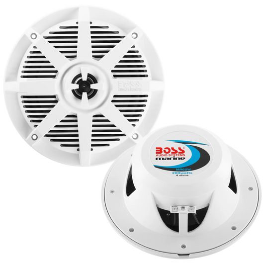 Boss Audio Speakers 200W Pair MR62W WaterSports Mania