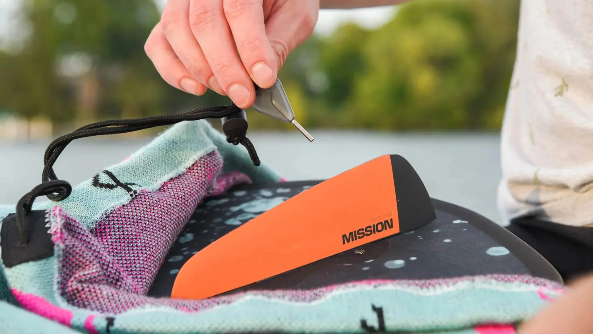 Board Sock | Surf Sock | Deluxe Snub 57" Colour Maze Mission