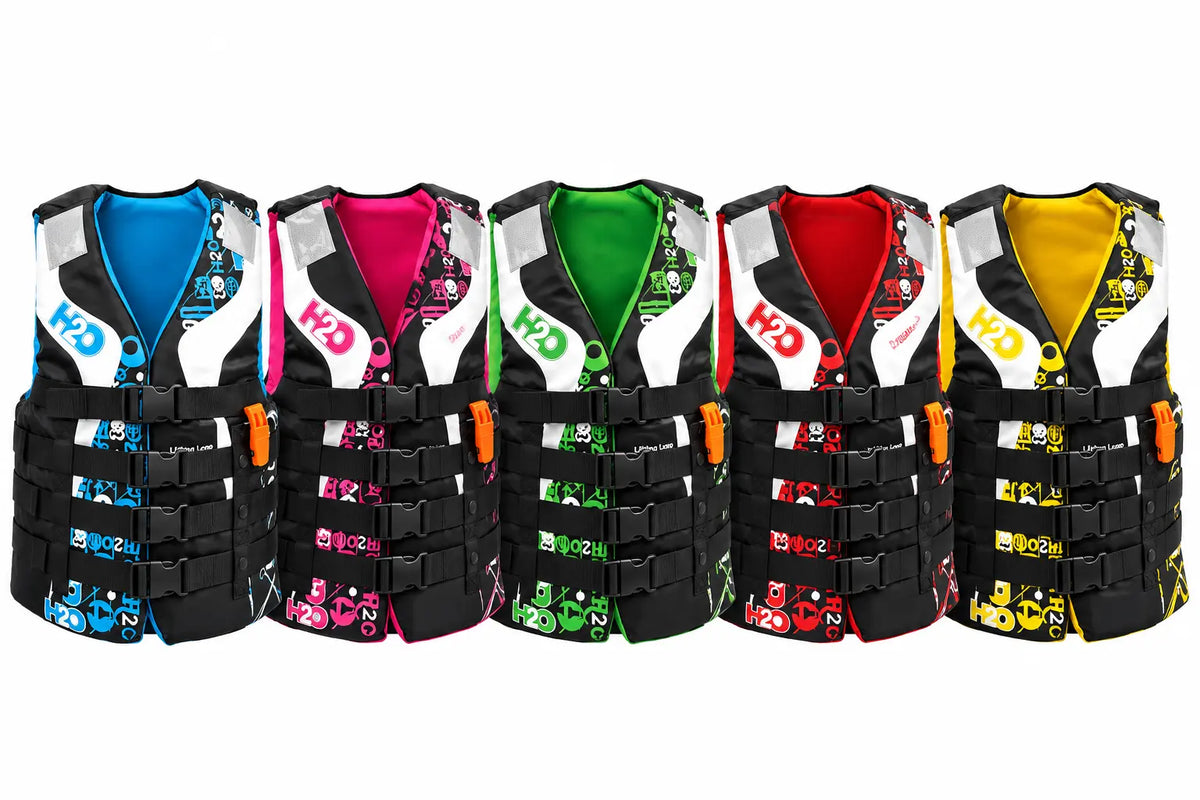 H2O Dynamix  Nylon Life Jacket - Various Colours