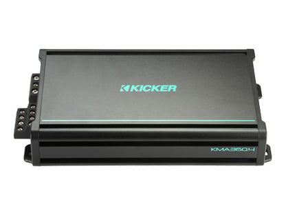 Kicker KMA360.4 Multi-Channel Marine Amplifier