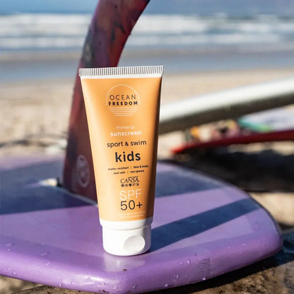 Kids Active Mineral SPF50+ Sunscreen WaterSports Mania