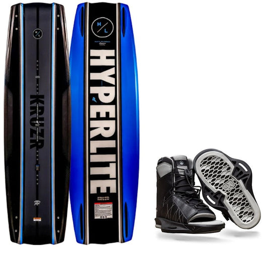 Hyperlite Kruzr-GLS with Transit Bindings Wakeboard Combo Hyperlite