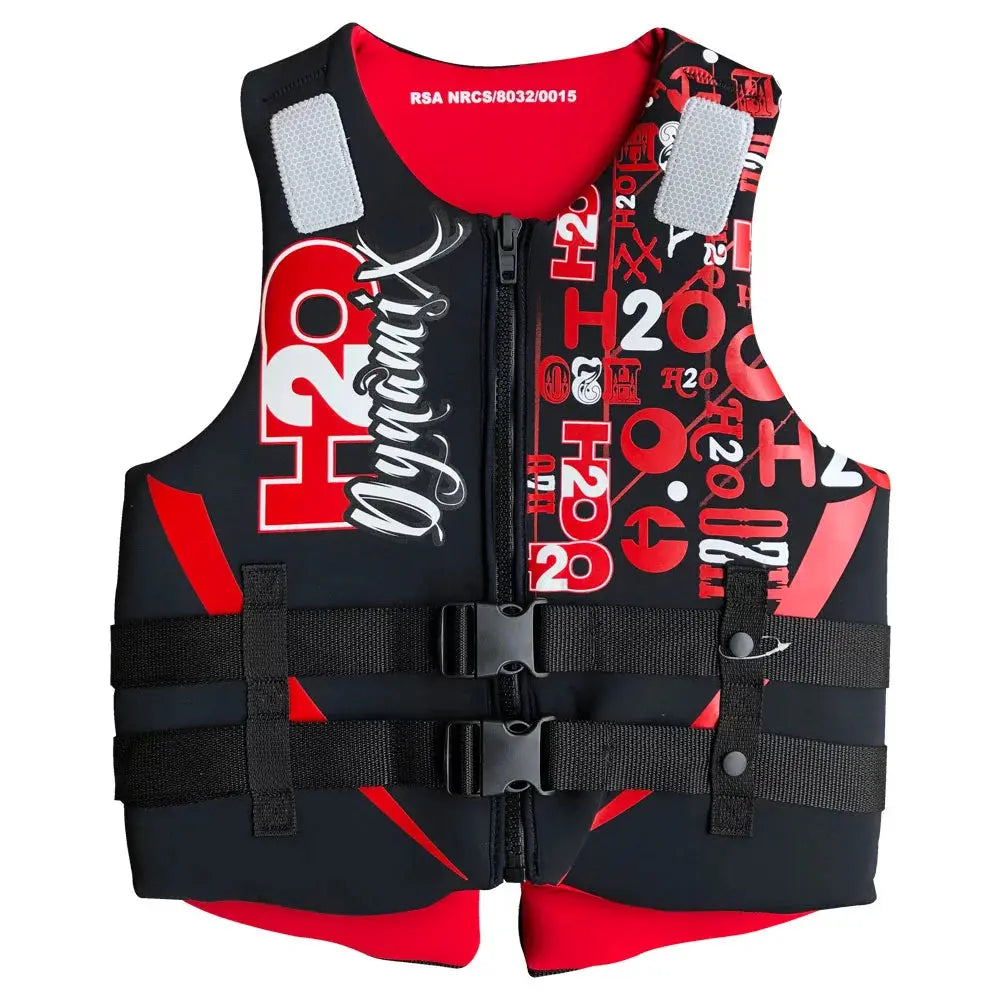 H2O Dynamix  Neoprene Life Jacket - Red H20 Dynamix