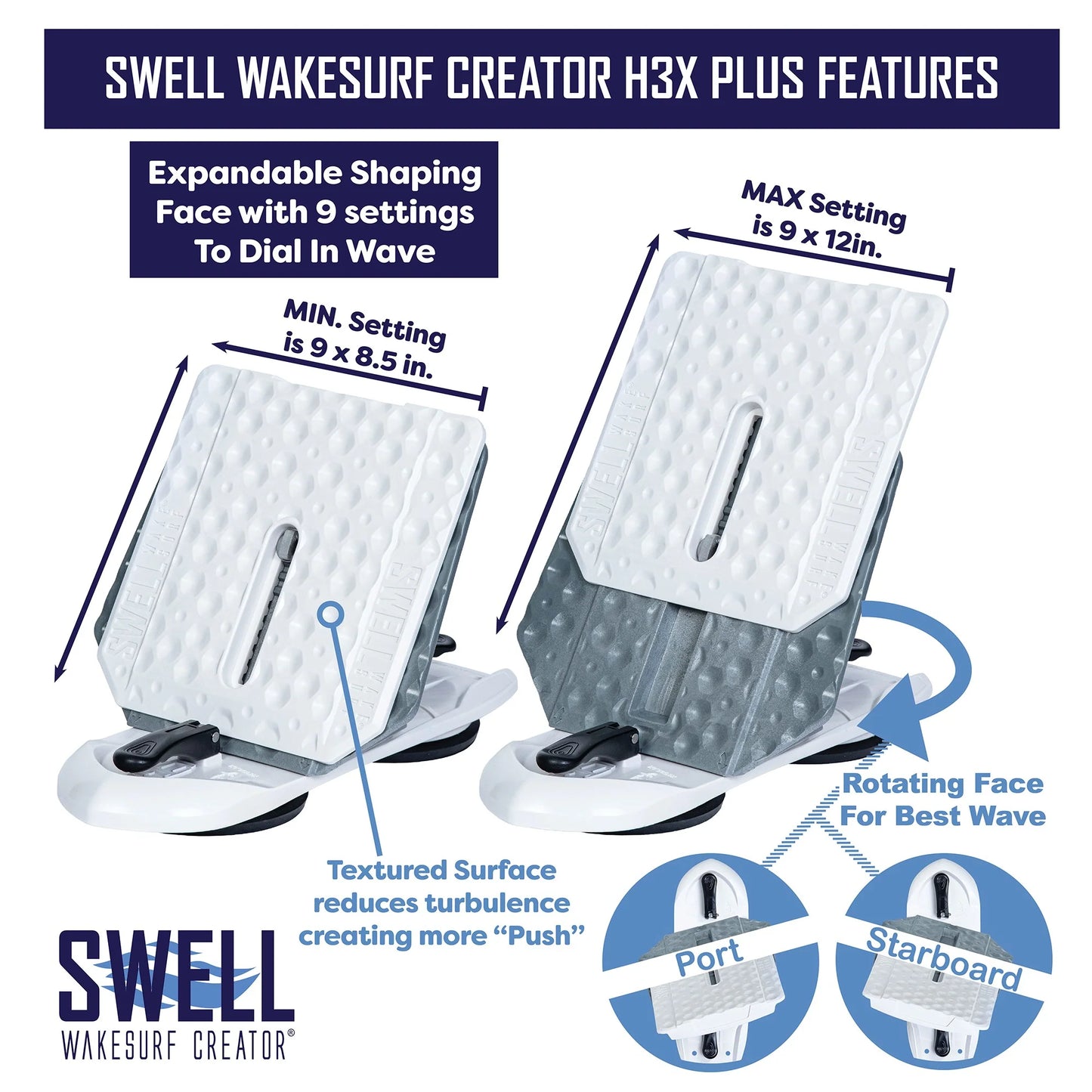 SWELL Wakesurf Creator H3X Plus