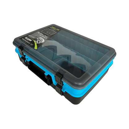 XL FISHING TACKLE LURE BOX WITH SECURE-LOCKING