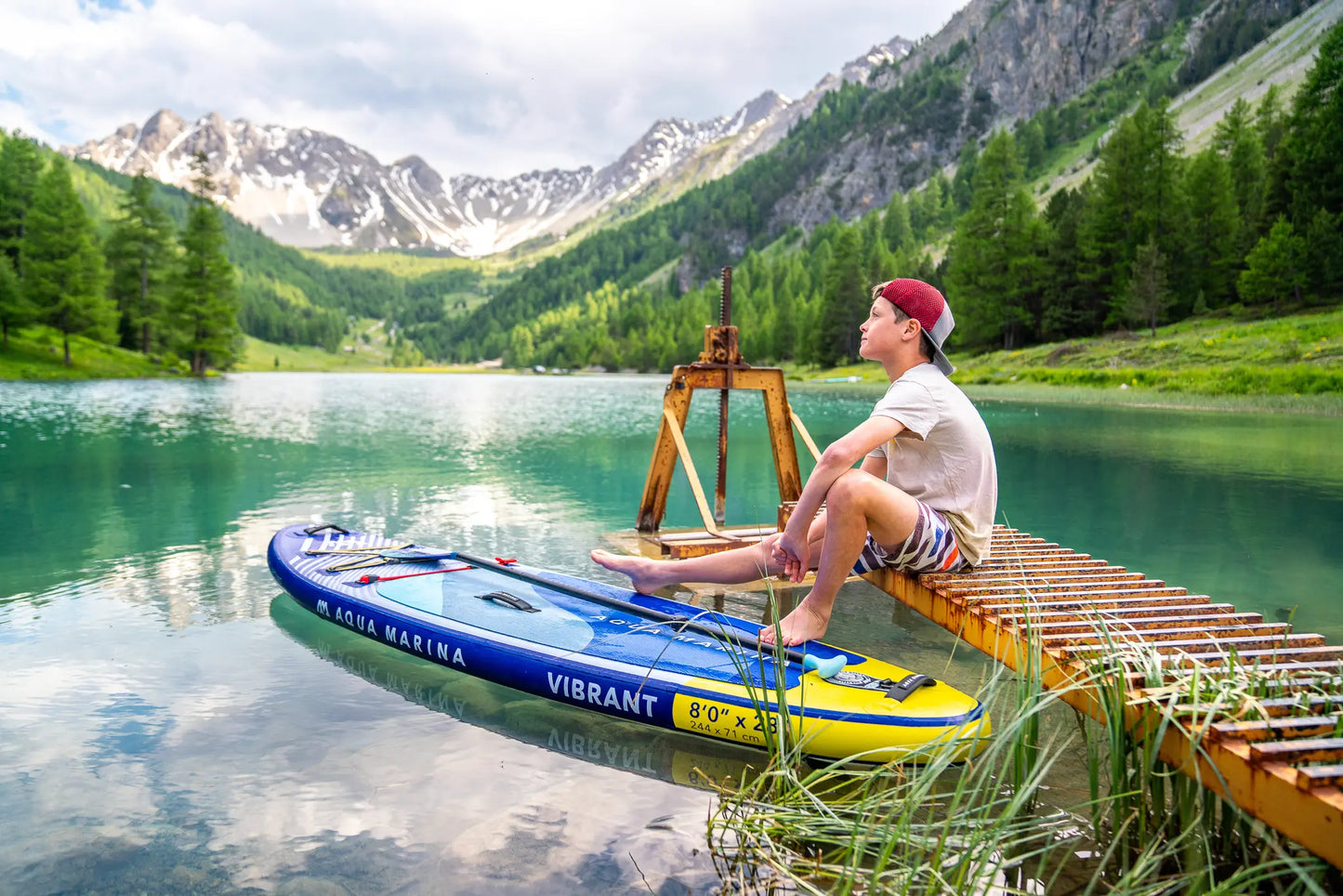 Aqua Marina Vibrant 8'0" Kids SUP Kit Aqua Marina