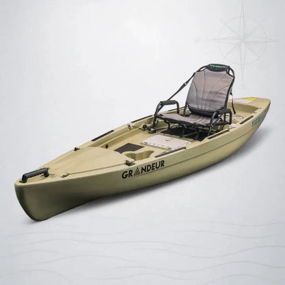 ViztaCraft Grandeur 12ft Fin Drive Fishing Kayak Vanhunks