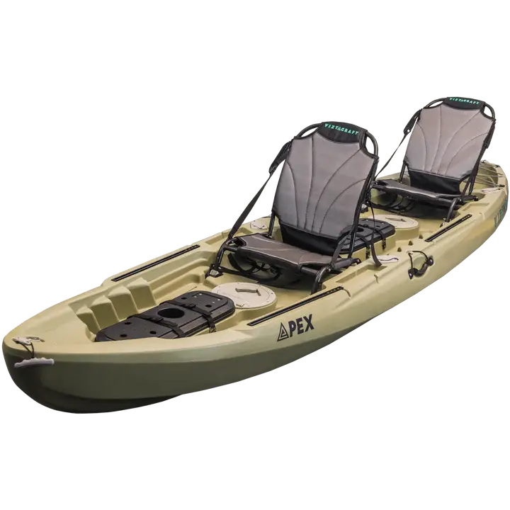 ViztaCraft Apex 12ft Tandem Fishing Kayak Vanhunks