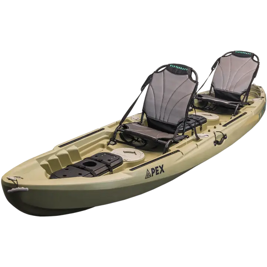 ViztaCraft Apex 12ft Tandem Fishing Kayak Vanhunks