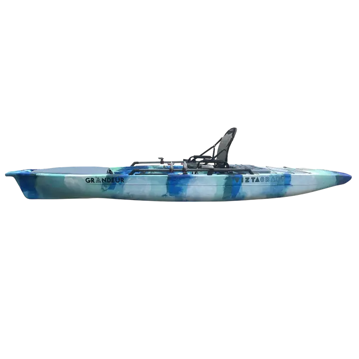 ViztaCraft Grandeur 14ft Fin Drive Fishing Kayak Vanhunks