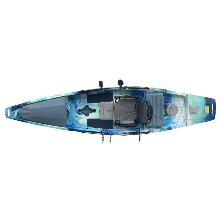 ViztaCraft Grandeur 14ft Fin Drive Fishing Kayak Vanhunks