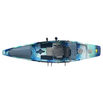 ViztaCraft Grandeur 14ft Fin Drive Fishing Kayak Vanhunks