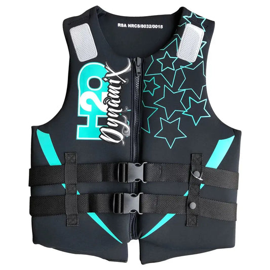 H2O Dynamix LADIES Neoprene Life Jacket - Turqouise H20 Dynamix