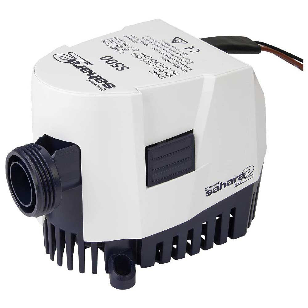 Attwood Sahara MK2 S500 12V 500GPH Automatic Bilge Pump