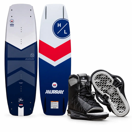 Hyperlite Murray 134 Wakeboard with Transit Bindings 5-9 Hyperlite