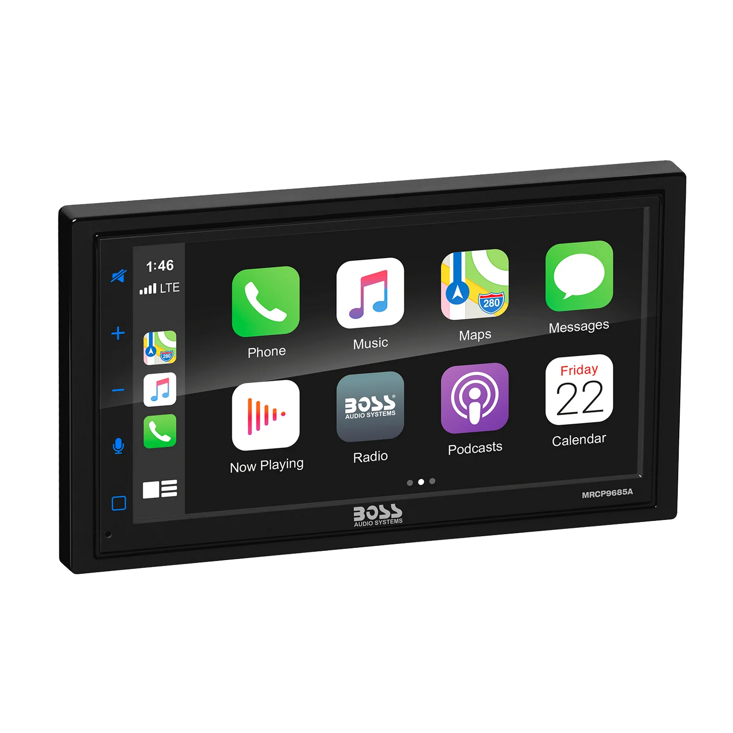 DOUBLE DIN 6.75" RADIO WITH ANDROID AUTO