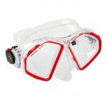 Aqualung Hawkeye SN Snorkeling Mask – Red